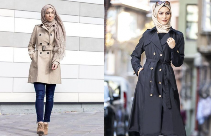 25 Ide Desain Trench Coat yang Trendy